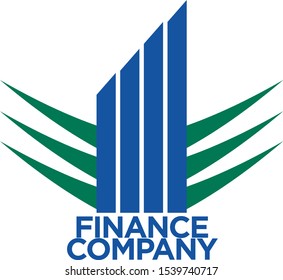 Finance Company Logo Vector Design