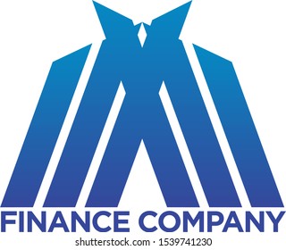 Finance Company Logo Vector Design