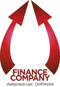 Finance Company Logo Vector Design
