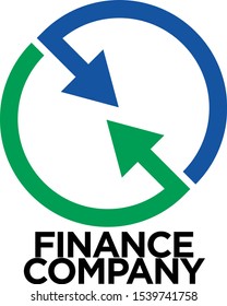 Finance Company Logo Vector Design