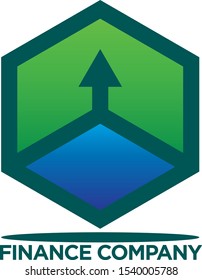 Finance Company Logo Vector Design