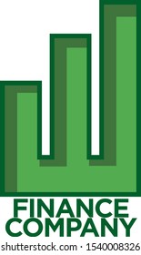 Finance Company Logo Vector Design