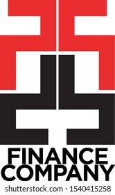 Finance Company Logo Vector Design