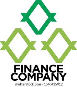 Finance Company Logo Vector Design