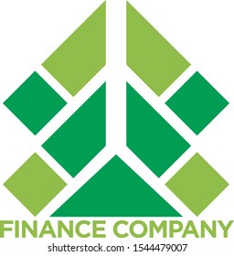 Finance Company Logo Vector Design