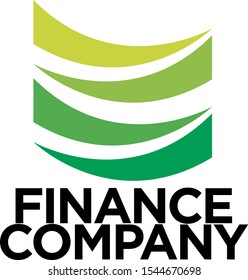 Finance Company Logo Vector Design