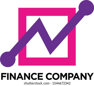 Finance Company Logo Vector Design