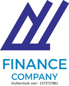 Finance Company Logo Vector Design