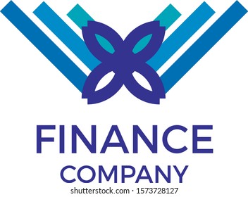 Finance Company Logo Vector Design