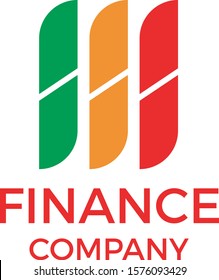 Finance Company Logo Vector Design