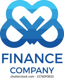 Finance Company Logo Vector Design