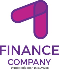 Finance Company Logo Vector Design
