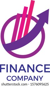 Finance Company Logo Vector Design
