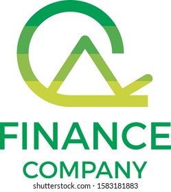 Finance Company Logo Vector Design