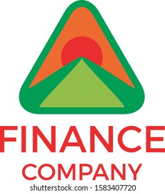Finance Company Logo Vector Design