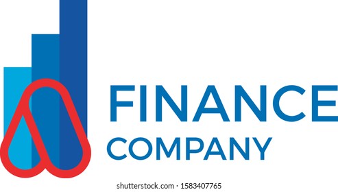 Finance Company Logo Vector Design