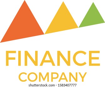 Finance Company Logo Vector Design