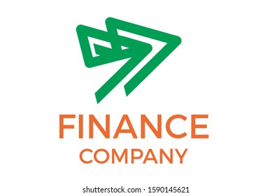 Finance Company Logo Vector Design