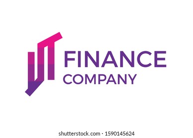 Finance Company Logo Vector Design