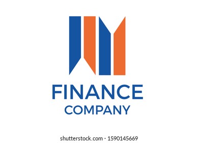 Finance Company Logo Vector Design
