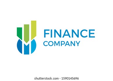 Finance Company Logo Vector Design