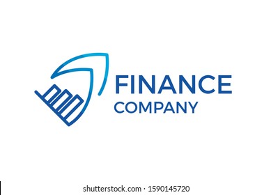 Finance Company Logo Vector Design Stock Vector (Royalty Free) 1590145720