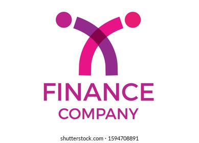 Finance Company Logo Vector Design