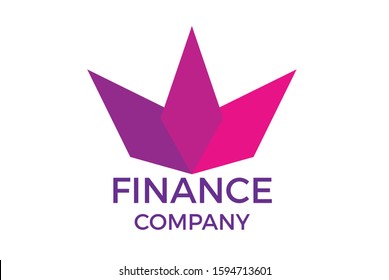 Finance Company Logo Vector Design