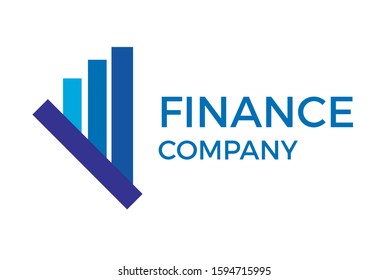 Finance Company Logo Vector Design