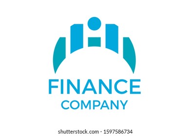 Finance Company Logo Vector Design
