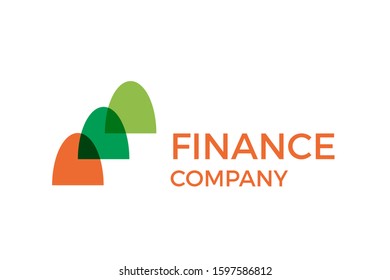 Finance Company Logo Vector Design