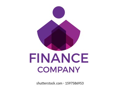 Finance Company Logo Vector Design