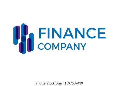 Finance Company Logo Vector Design Stock Vector (Royalty Free) 1597587439