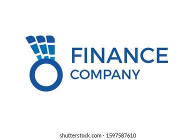 Finance Company Logo Vector Design