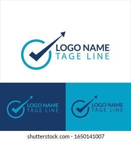 Finance company logo vector template 