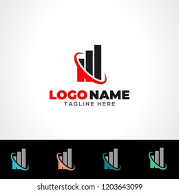 Finance company vector logo,  Creative Logo,