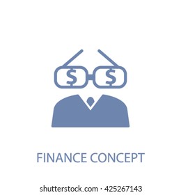finance concept icon
