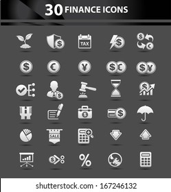 Finance concept icons,vector