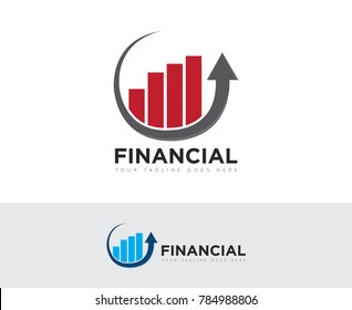 Finance concept logo, icon, symbol, design template