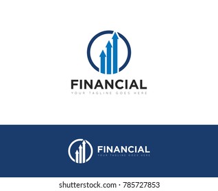 Finance concept logo, icon, symbol, design template