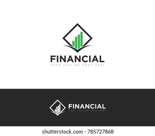 Finance concept logo, icon, symbol, design template