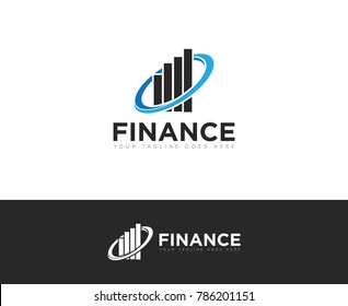 Finance concept logo, icon, symbol, design template