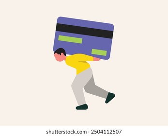 Finance concept. Saving money, analyzing, planning personal budget, investing. Income growth, investment, wealth, financial management. Flat graphic vector illustrations isolated.