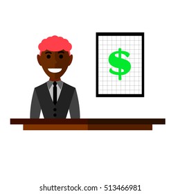 Finance consultant flat picture