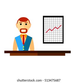 Finance consultant flat picture