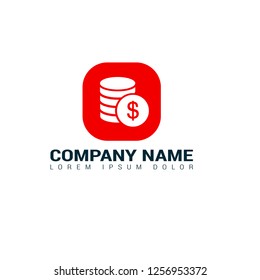finance, dollar logo concept. Designed for your web site design, logo, app, UI