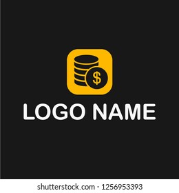 finance, dollar logo concept. Designed for your web site design, logo, app, UI