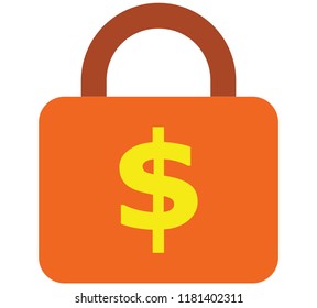 Finance Dollar Orange Style Icon