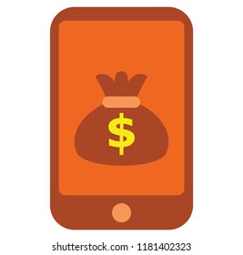 Finance Dollar Orange Style Icon