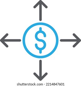 Finance dollar  which is suitable for commercial work and easily modify or edit it
